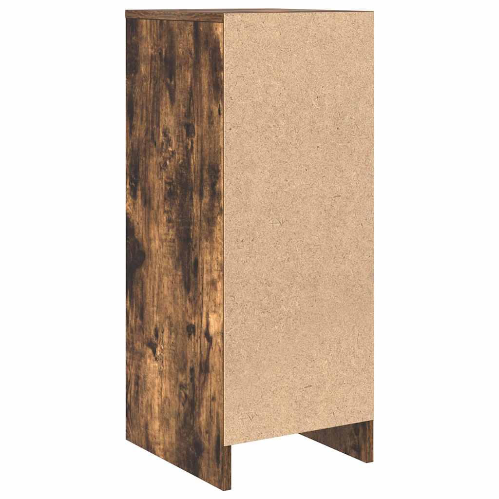 Komoda boja dimljenog hrasta 29,5x34x76 cm konstruirano drvo