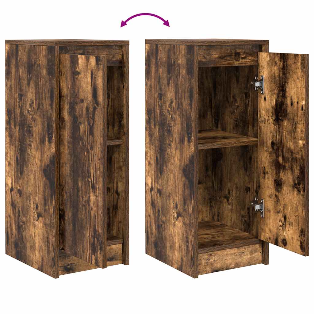Komoda boja dimljenog hrasta 29,5x34x76 cm konstruirano drvo
