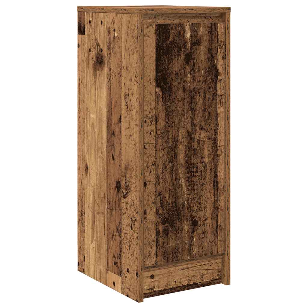 Komoda boja starog drva 29,5x34x76 cm konstruiranog drva
