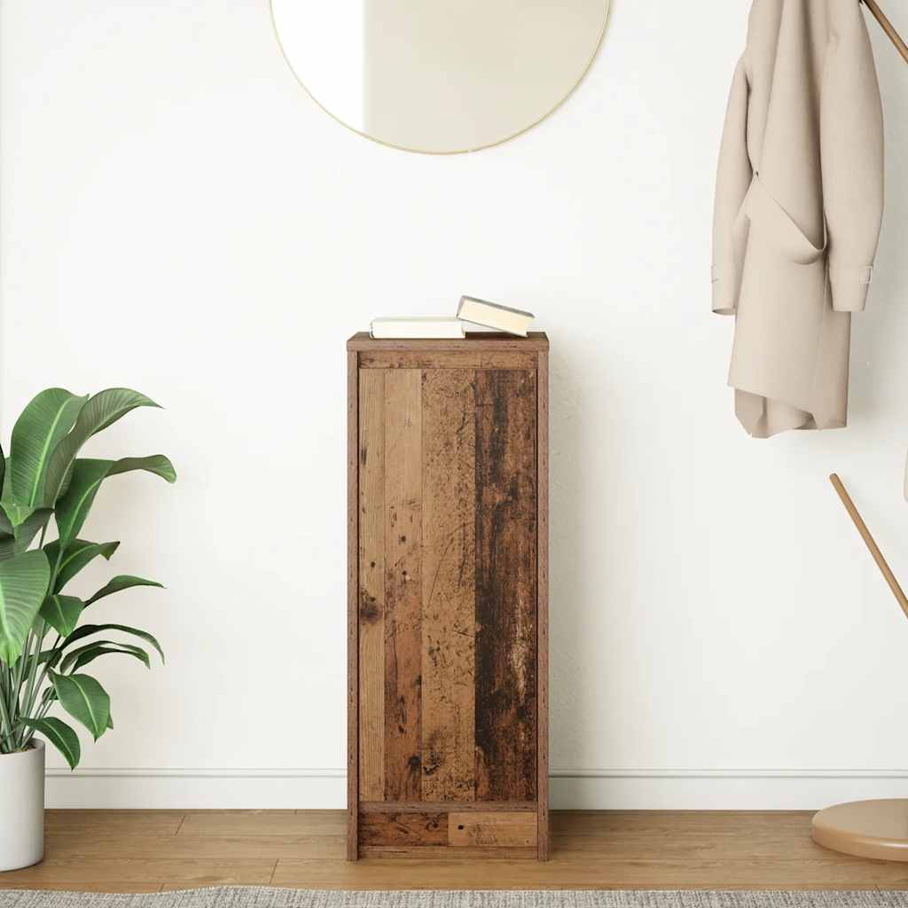 Komoda boja starog drva 29,5x34x76 cm konstruiranog drva