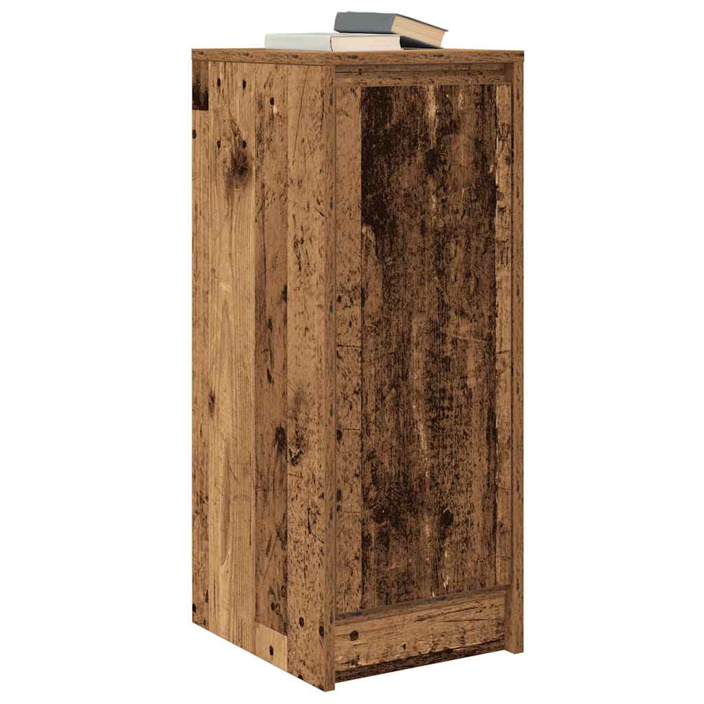 Komoda boja starog drva 29,5x34x76 cm konstruiranog drva