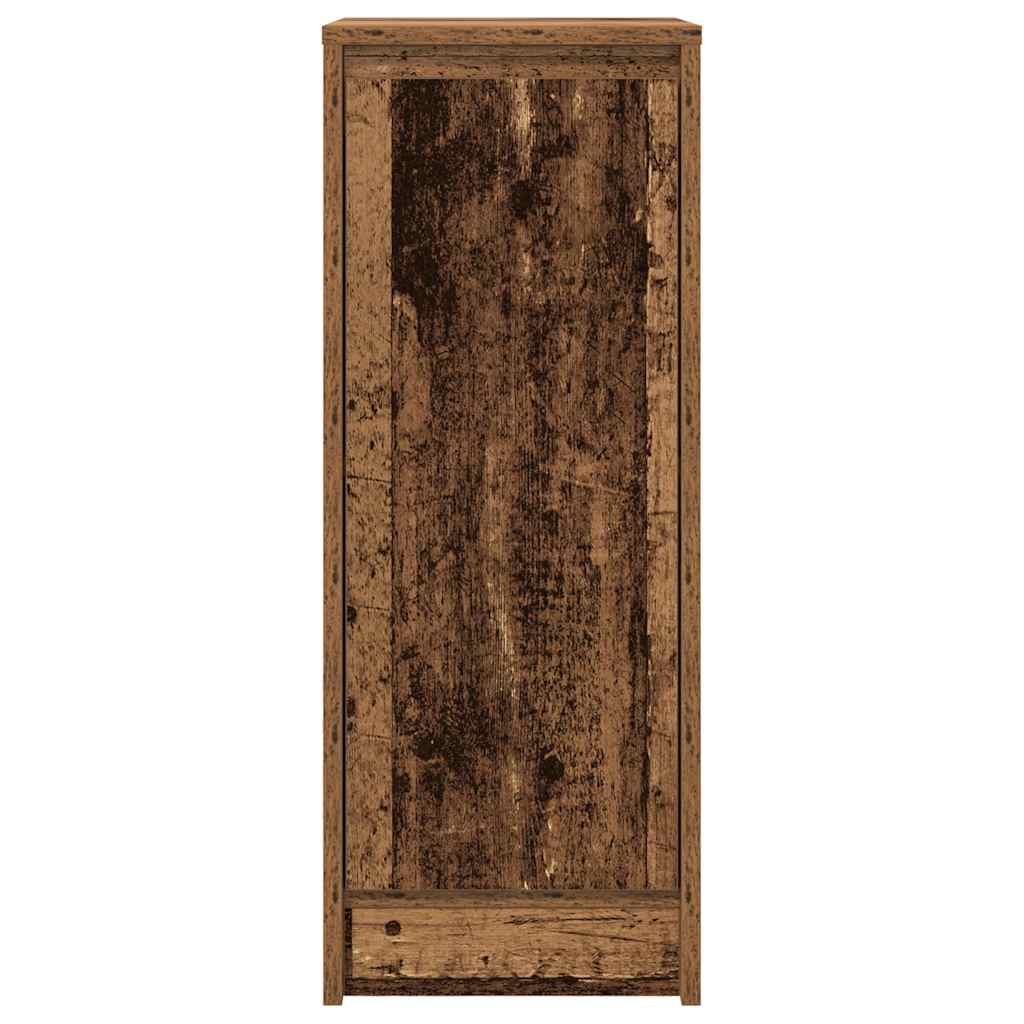 Komoda boja starog drva 29,5x34x76 cm konstruiranog drva