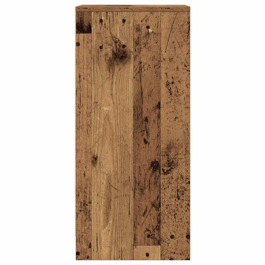 Komoda boja starog drva 29,5x34x76 cm konstruiranog drva