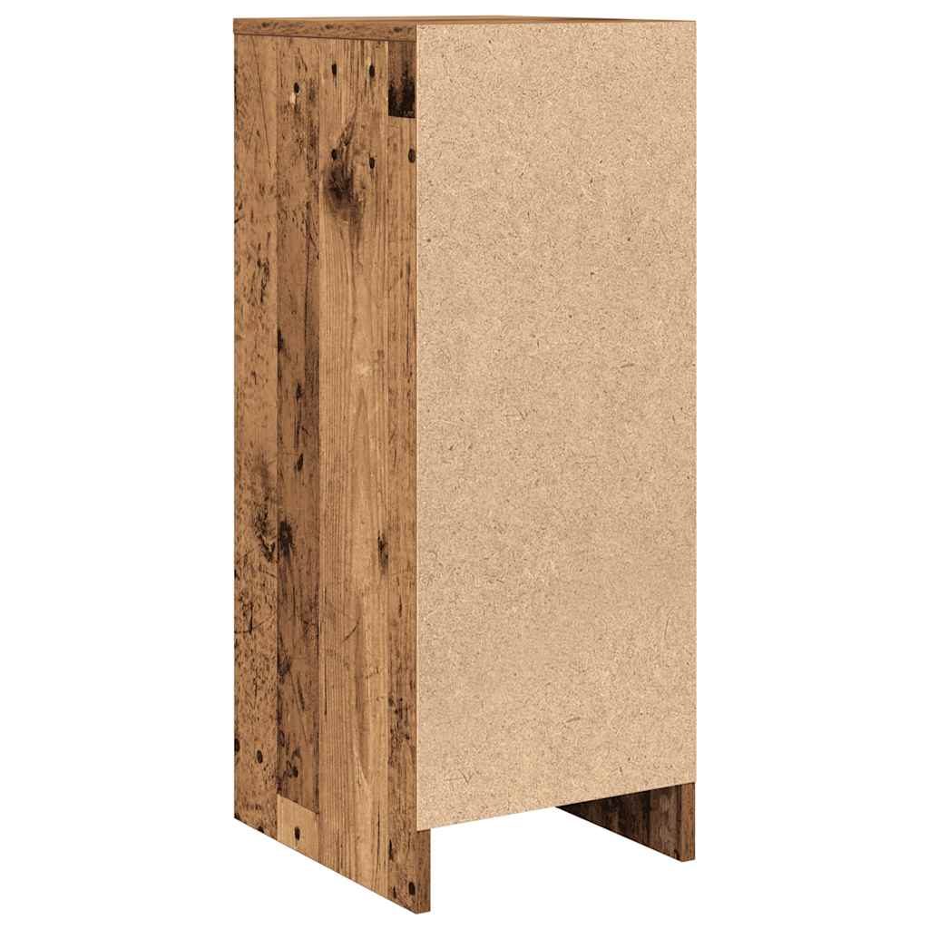 Komoda boja starog drva 29,5x34x76 cm konstruiranog drva