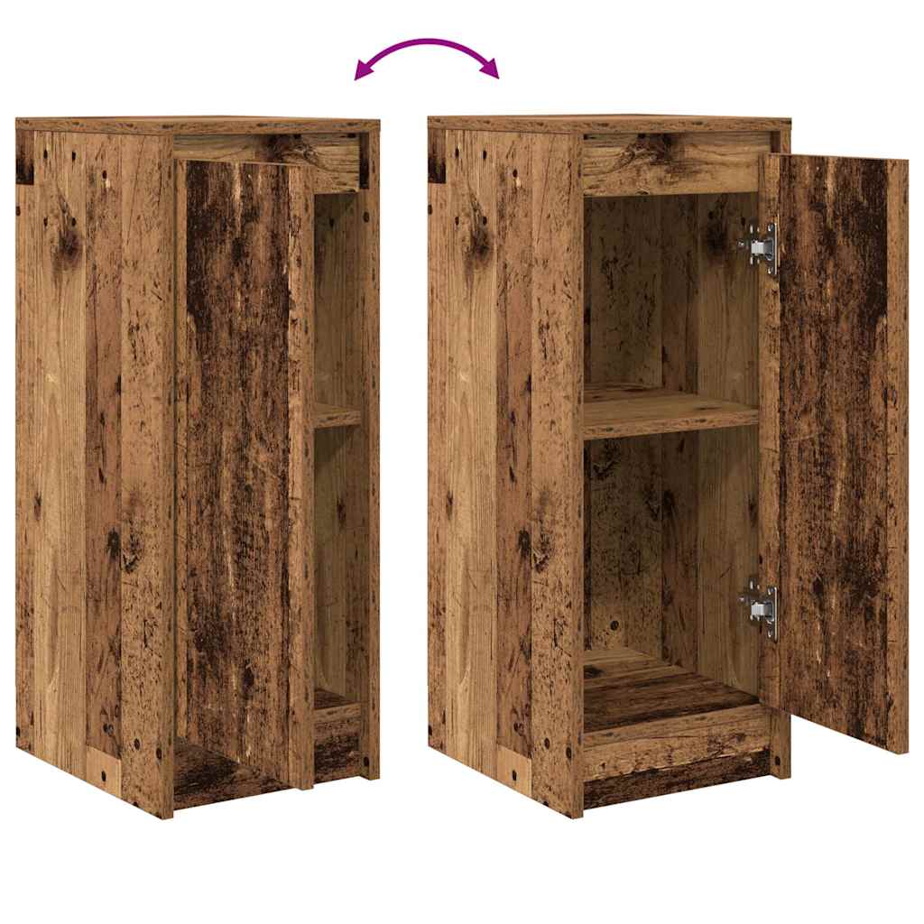 Komoda boja starog drva 29,5x34x76 cm konstruiranog drva