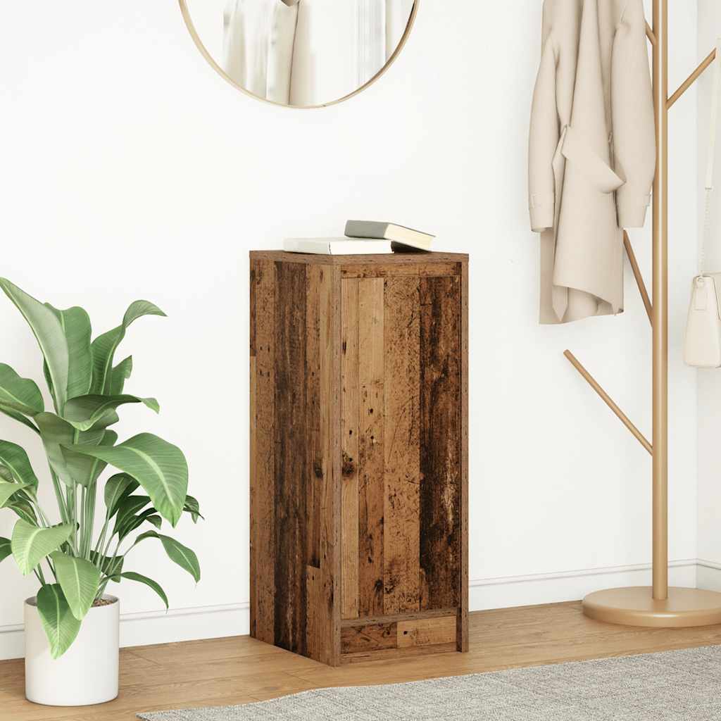 Komoda boja starog drva 29,5x34x76 cm konstruiranog drva