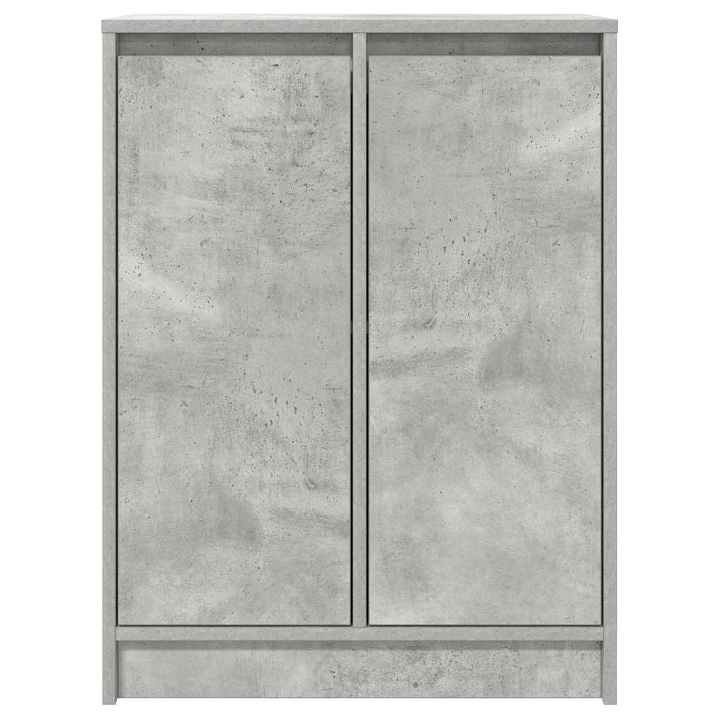 Komoda siva boja betona 57x34x76 cm od konstruiranog drva