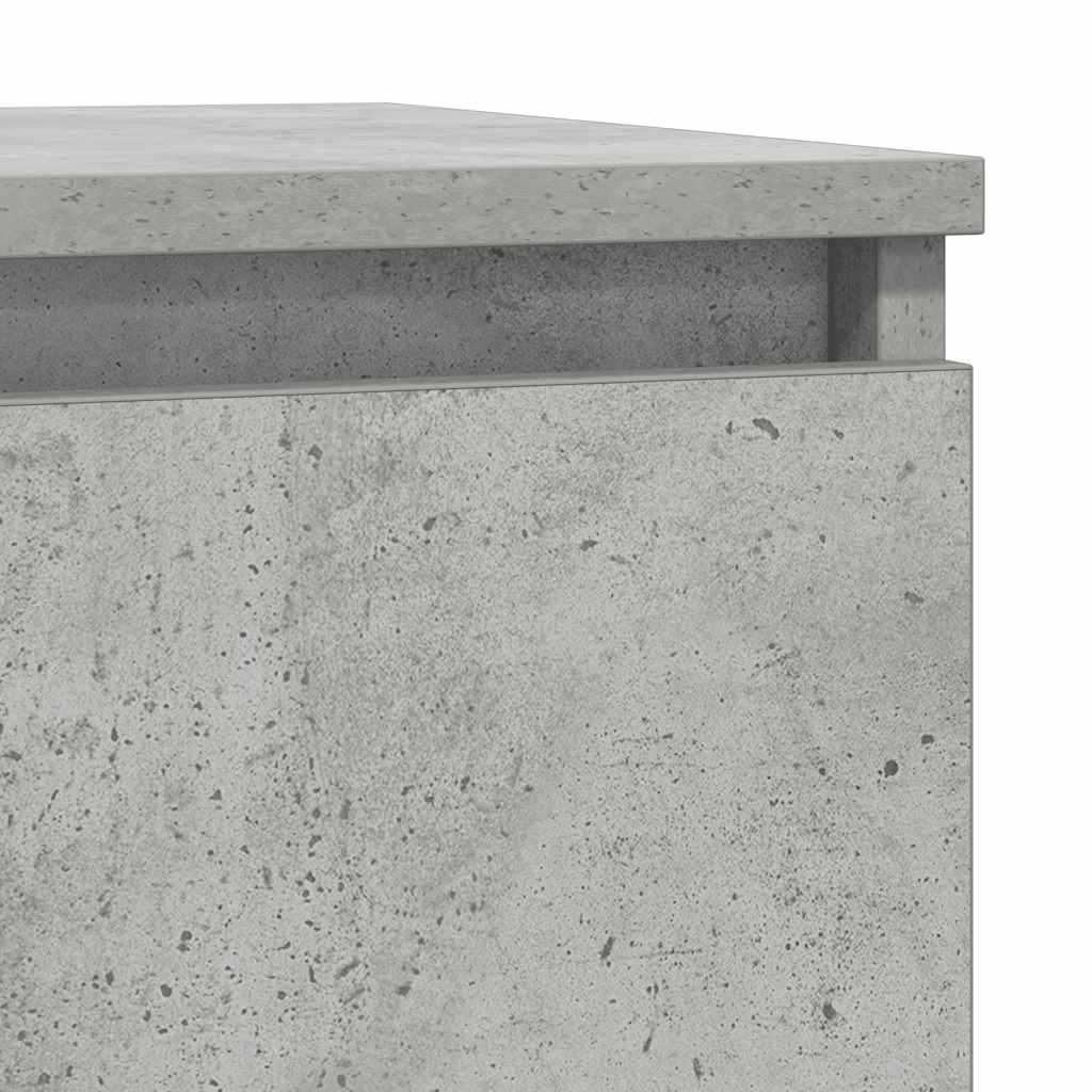 Komoda siva boja betona 57x34x76 cm od konstruiranog drva