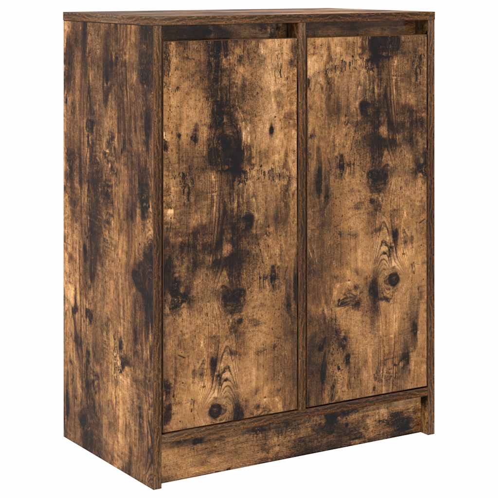 Komoda dimljeni hrast 57x34x76 cm od konstruiranog drva