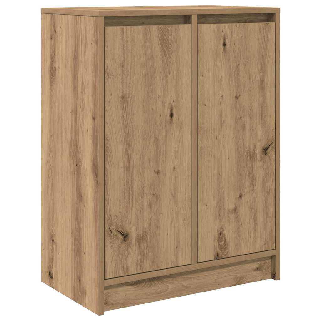 Komoda boja hrasta artisan 57x34x76 cm konstruirano drvo