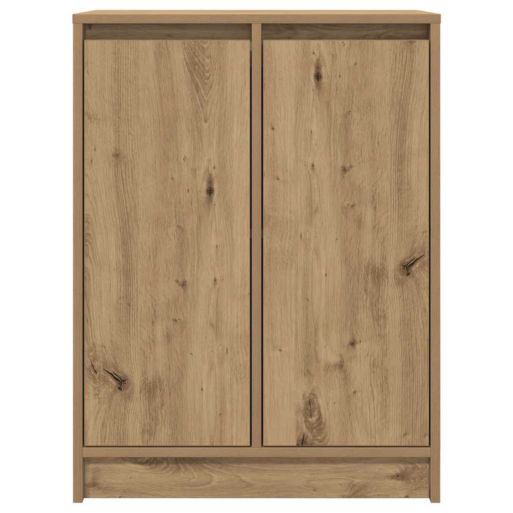 Komoda boja hrasta artisan 57x34x76 cm konstruirano drvo