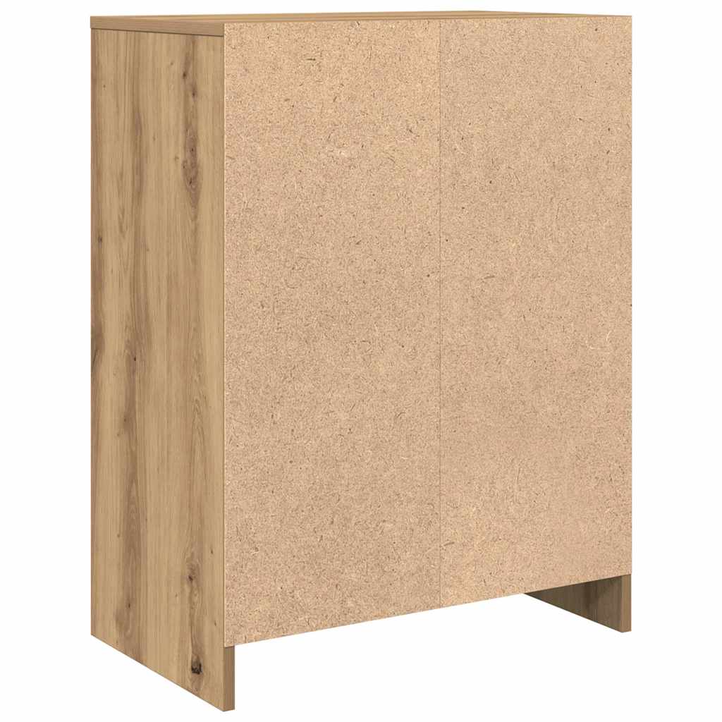 Komoda boja hrasta artisan 57x34x76 cm konstruirano drvo