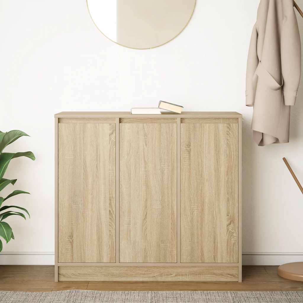 Komoda boja hrasta sonome 85x34x76 cm od konstruiranog drva