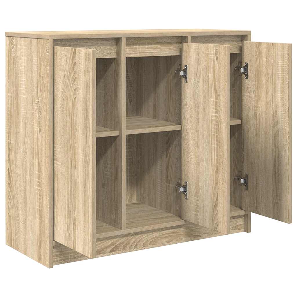 Komoda boja hrasta sonome 85x34x76 cm od konstruiranog drva