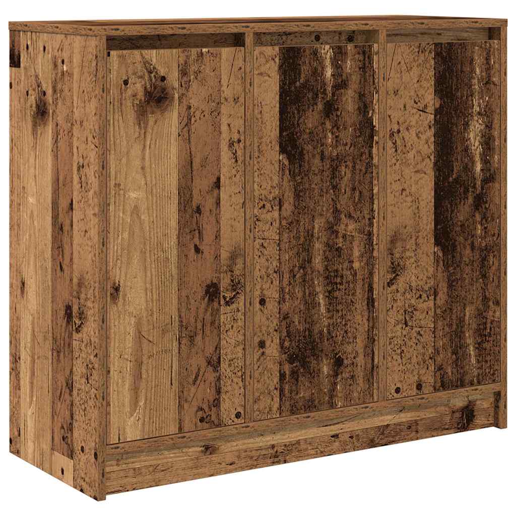 Komoda staro drvo 85x34x76 cm od konstruiranog drva