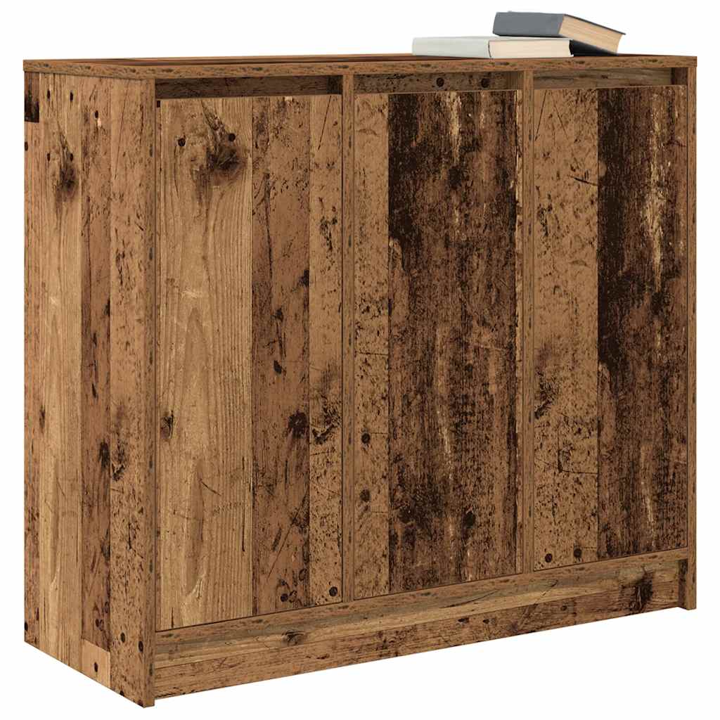 Komoda staro drvo 85x34x76 cm od konstruiranog drva