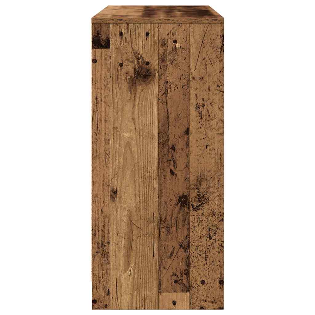 Komoda staro drvo 85x34x76 cm od konstruiranog drva