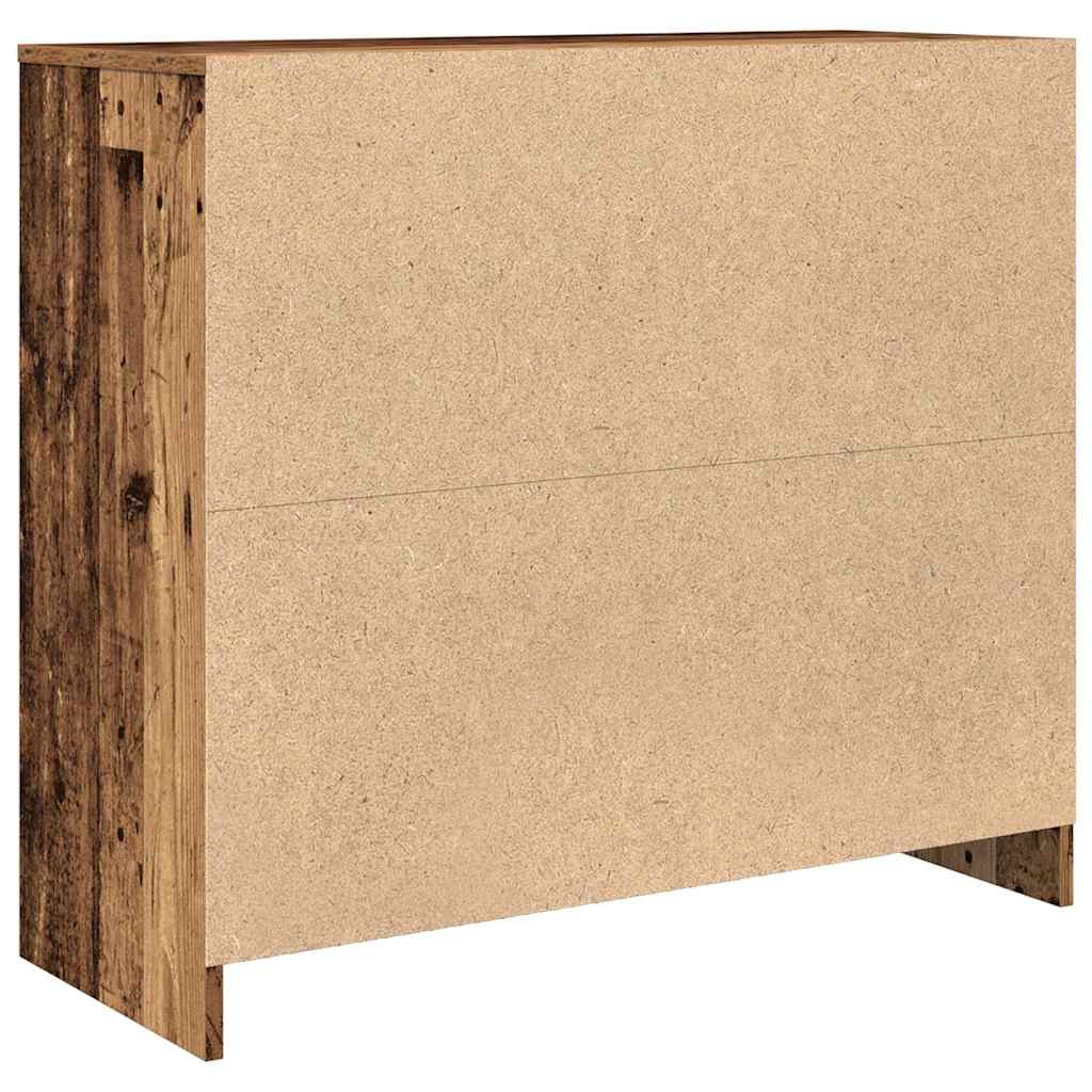 Komoda staro drvo 85x34x76 cm od konstruiranog drva