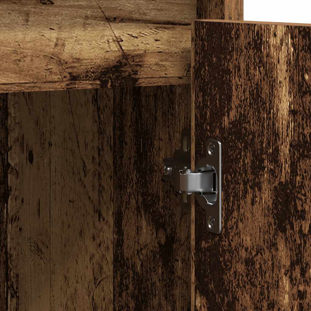 Komoda staro drvo 85x34x76 cm od konstruiranog drva