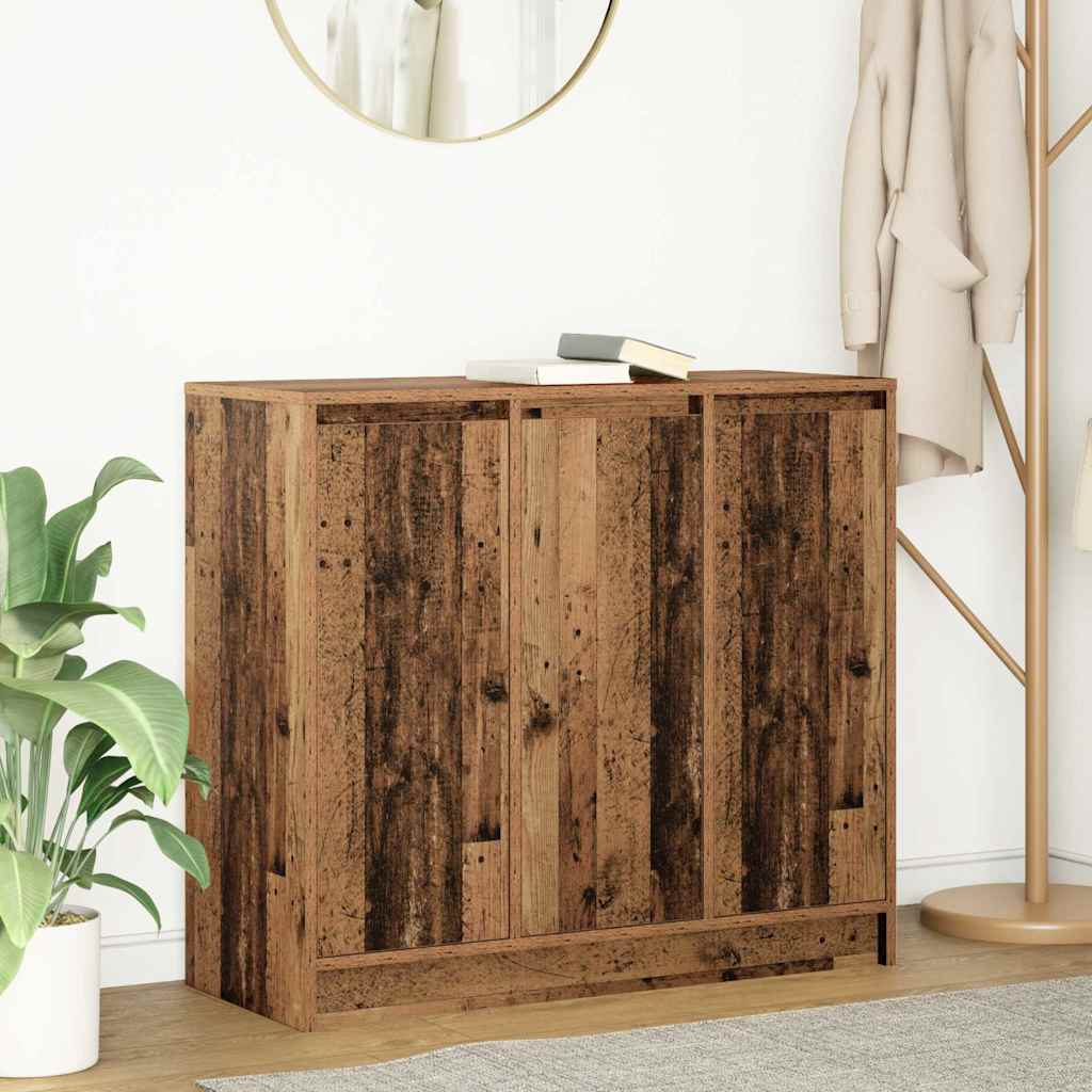 Komoda staro drvo 85x34x76 cm od konstruiranog drva