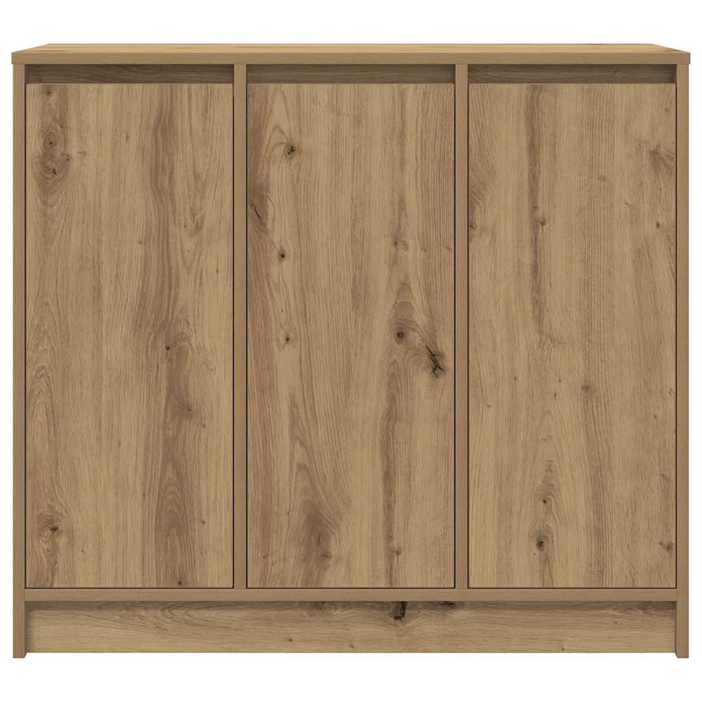 Komoda boja hrasta artisan 85x34x76 cm konstruirano drvo
