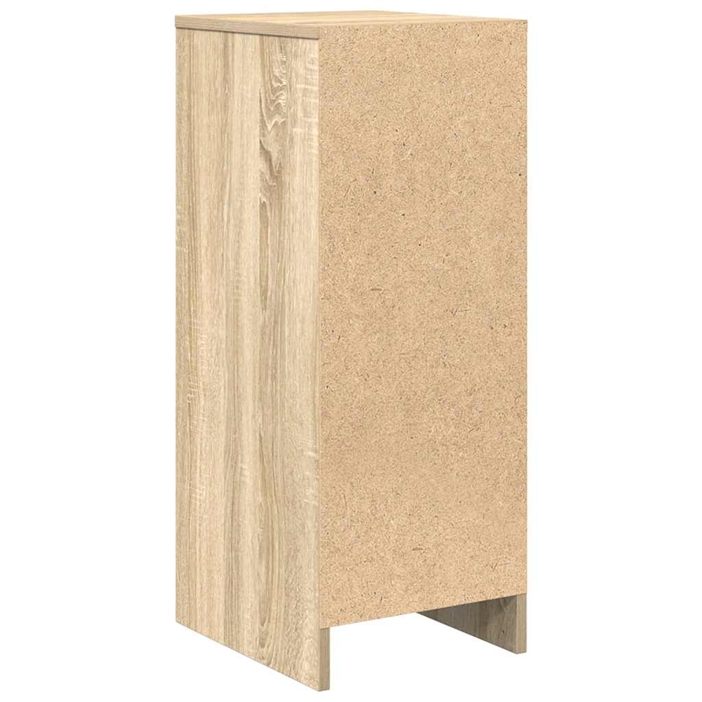Komoda boja hrasta sonome 29,5x34x76 cm od konstruiranog drva