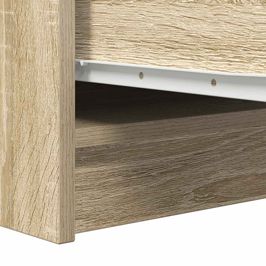 Komoda boja hrasta sonome 29,5x34x76 cm od konstruiranog drva