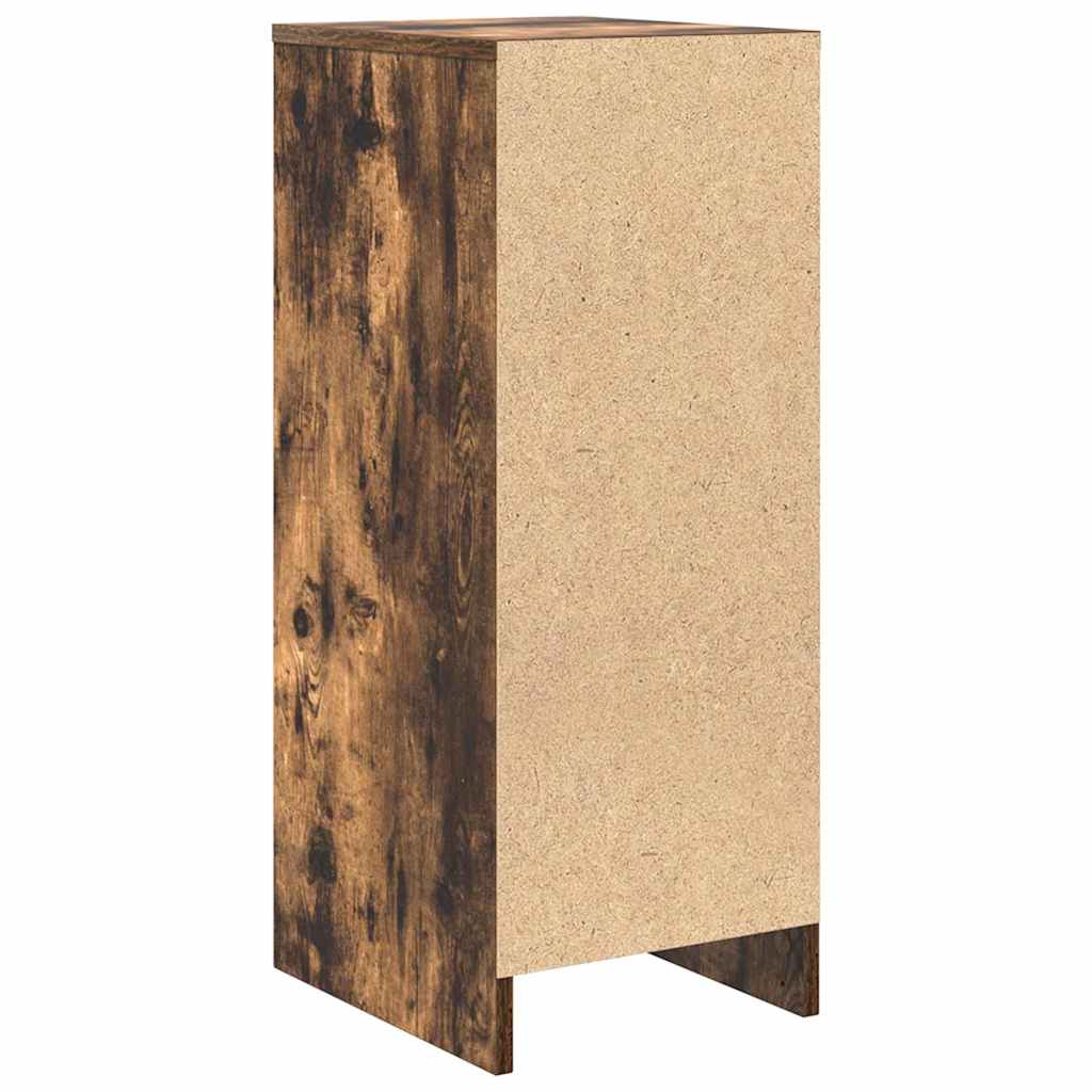 Komoda boja dimljenog hrasta 29,5x34x76 cm konstruirano drvo