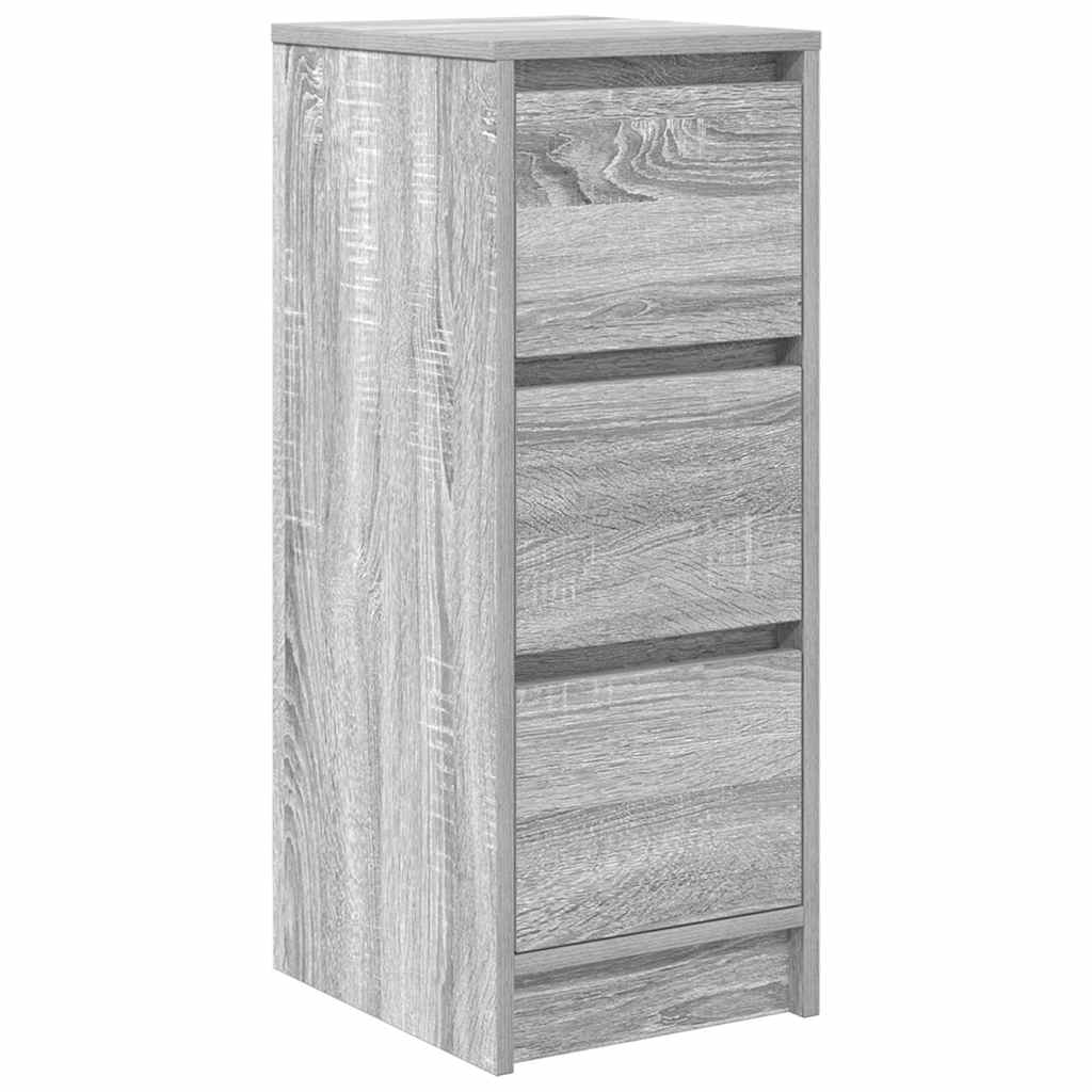 Komoda boja hrasta sonome 29,5x34x76 cm konstruirano drvo