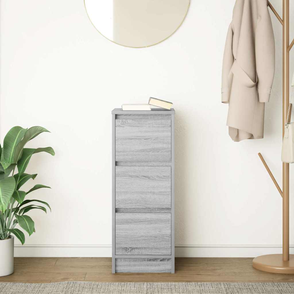 Komoda boja hrasta sonome 29,5x34x76 cm konstruirano drvo
