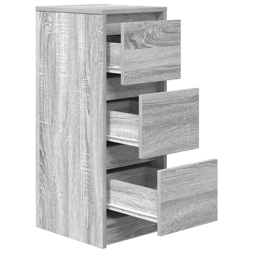 Komoda boja hrasta sonome 29,5x34x76 cm konstruirano drvo
