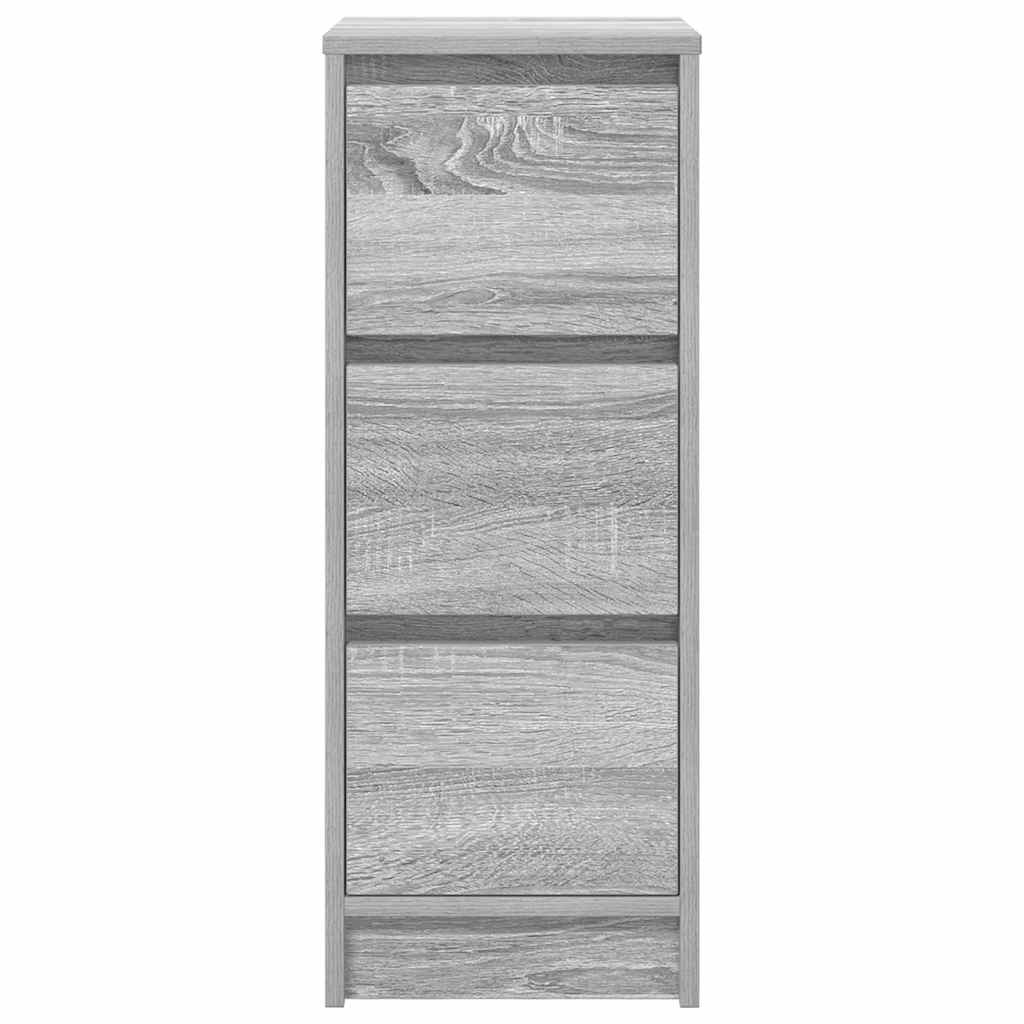 Komoda boja hrasta sonome 29,5x34x76 cm konstruirano drvo
