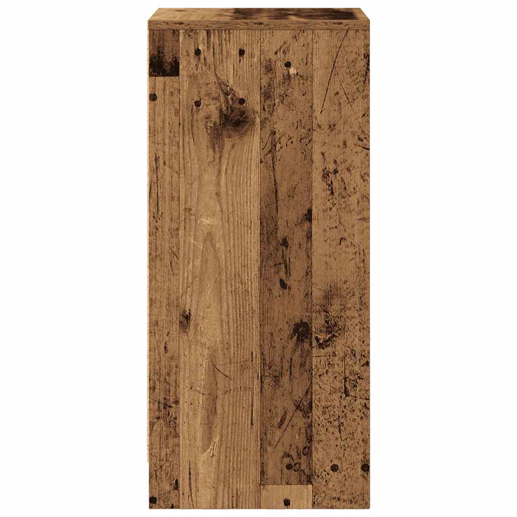 Komoda boja starog drva 29,5x34x76 cm konstruiranog drva
