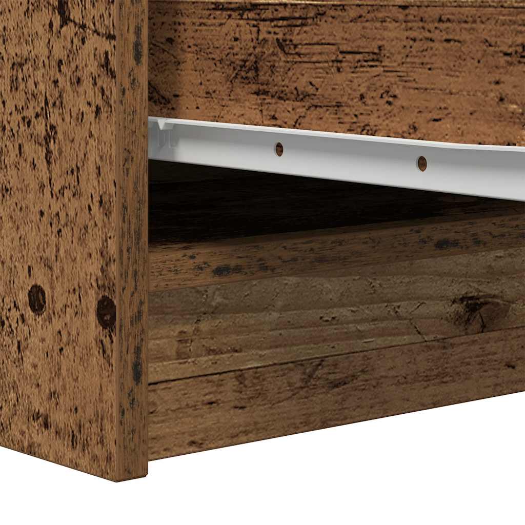 Komoda boja starog drva 29,5x34x76 cm konstruiranog drva