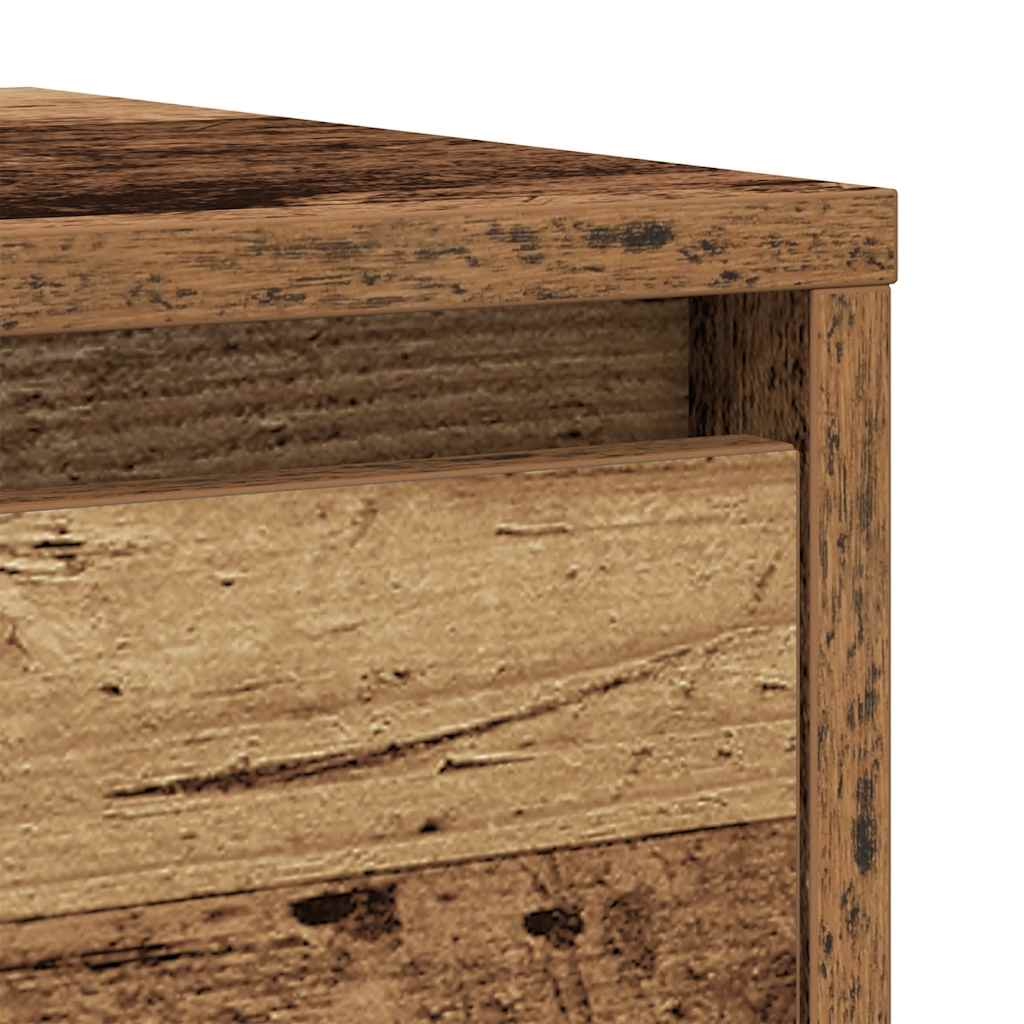 Komoda boja starog drva 29,5x34x76 cm konstruiranog drva