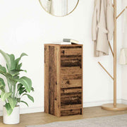 Komoda boja starog drva 29,5x34x76 cm konstruiranog drva