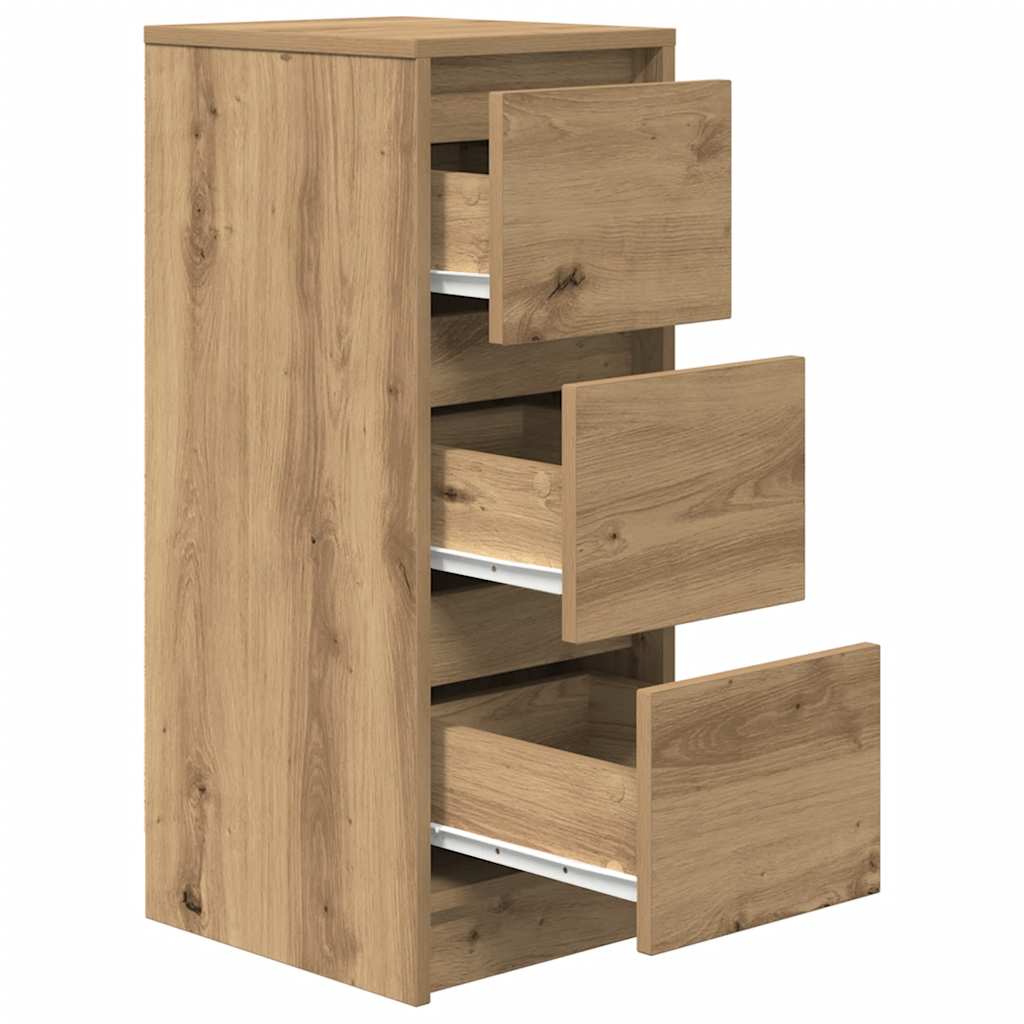 Komoda Artisan hrast 29,5x34x76 cm izrađeno drvo