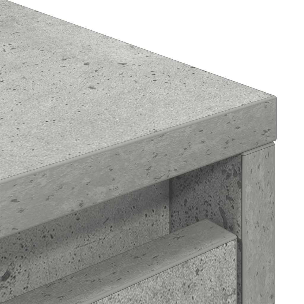 Ormarić s ladicom beton sivi 55,5x34x119,5 cm konstruirano drvo