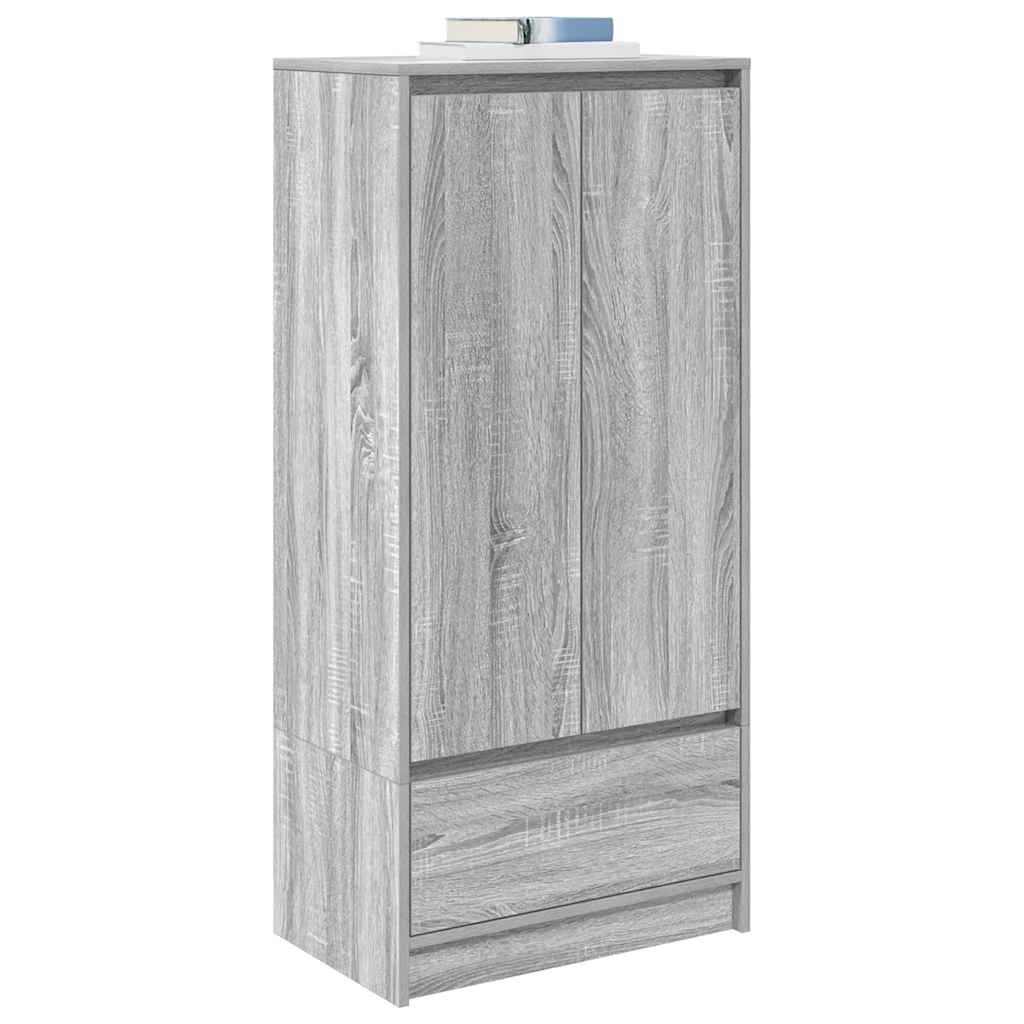 Ormarić s ladicom Siva Sonoma 55,5x34x119,5 cm