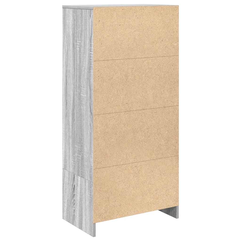 Ormarić s ladicom Siva Sonoma 55,5x34x119,5 cm