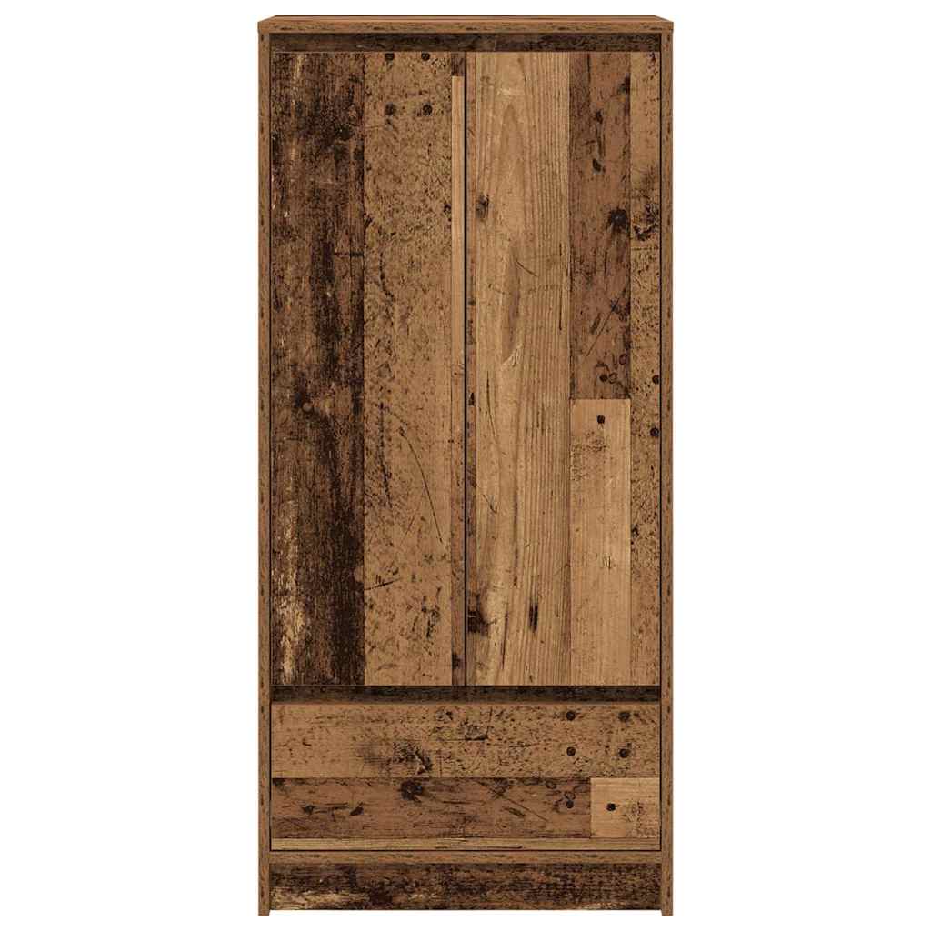 Ormar s ladicom staro drvo 55,5x34x119,5 cm konstruirano drvo