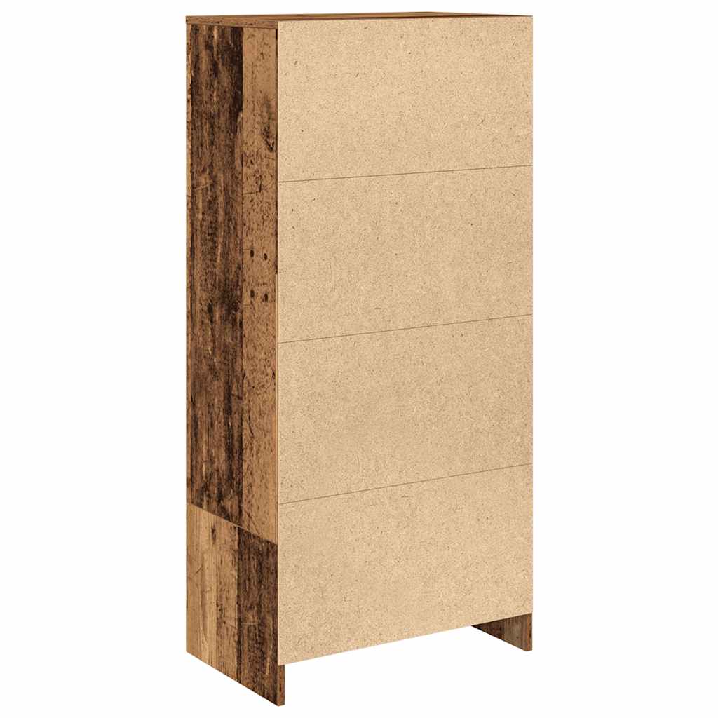 Ormar s ladicom staro drvo 55,5x34x119,5 cm konstruirano drvo