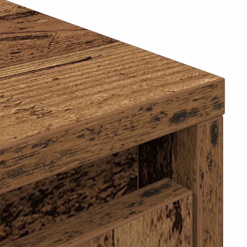 Ormar s ladicom staro drvo 55,5x34x119,5 cm konstruirano drvo