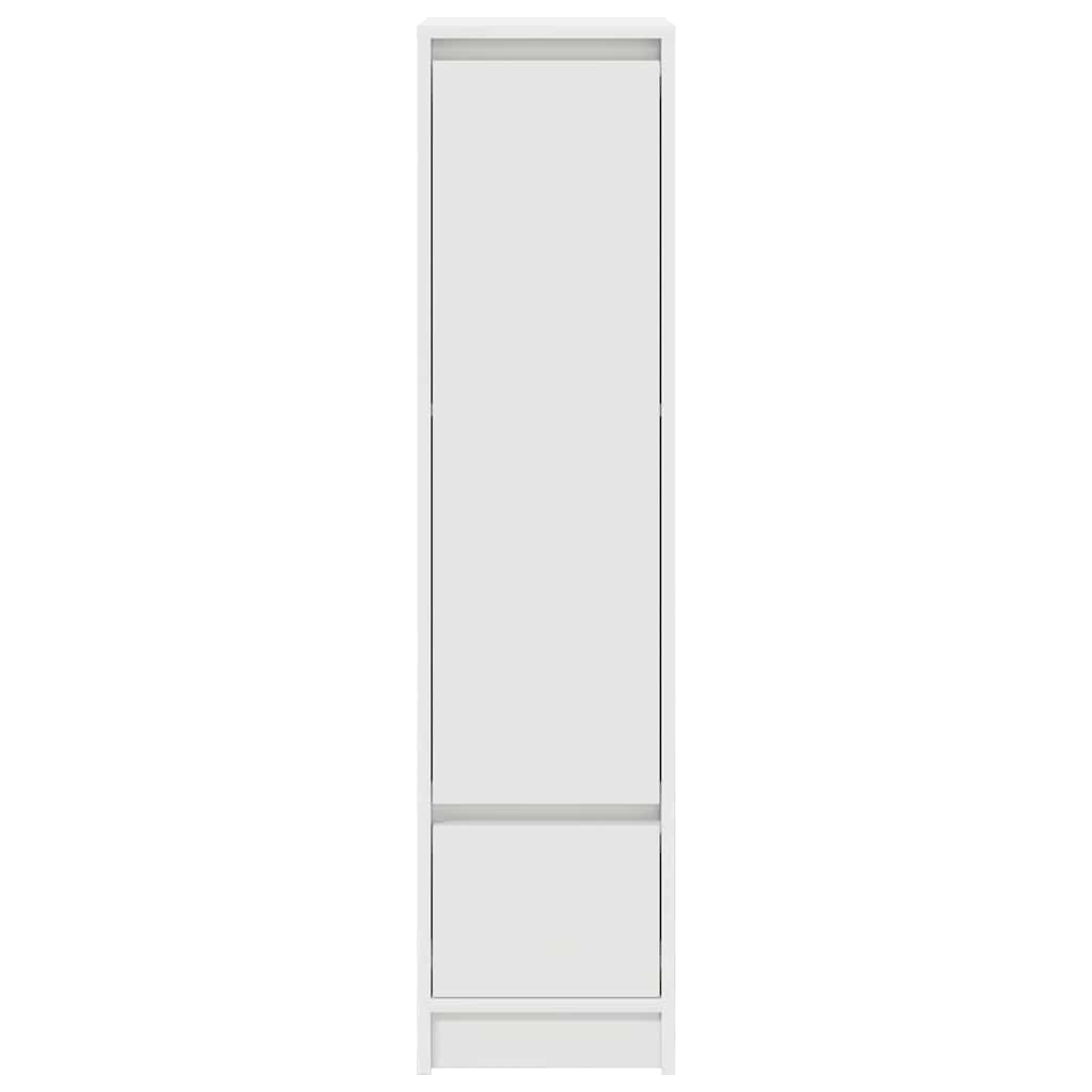 Visoka ploča bijela 29,5x34x119,5 cm izrađeno drvo