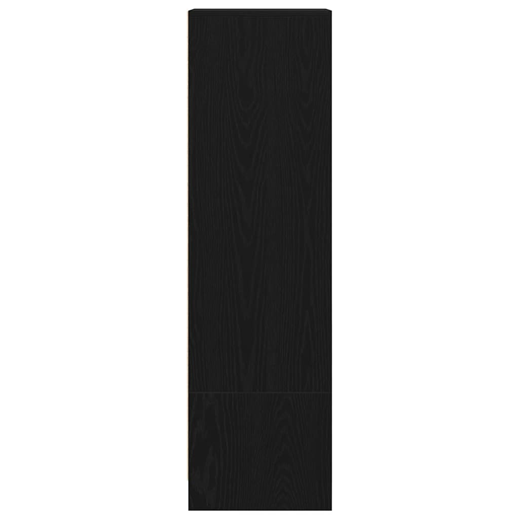 Visoka ploča crni hrast 29,5x34x119,5 cm izrađeno drvo