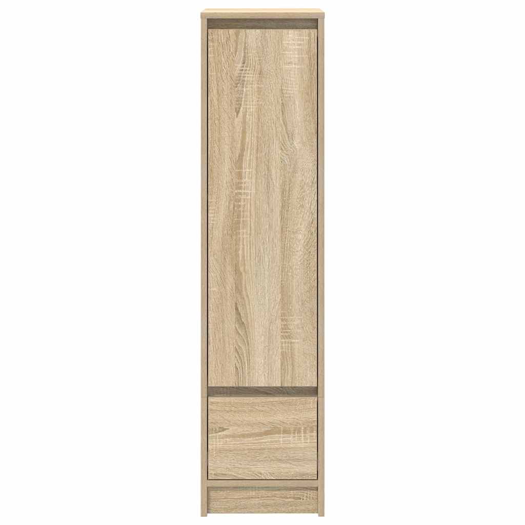 Visoka ploča sonoma hrast 29,5x34x119,5 cm izrađeno drvo