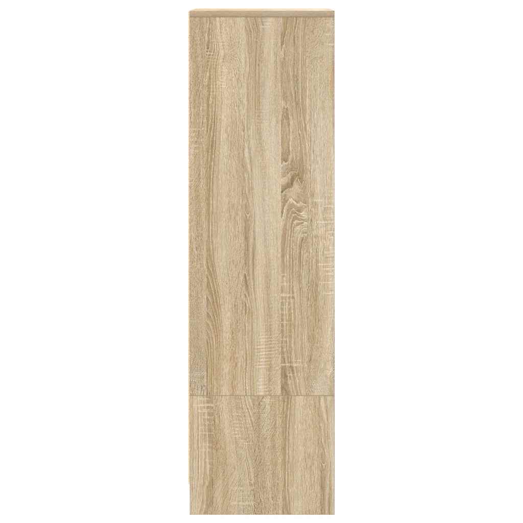 Visoka ploča sonoma hrast 29,5x34x119,5 cm izrađeno drvo