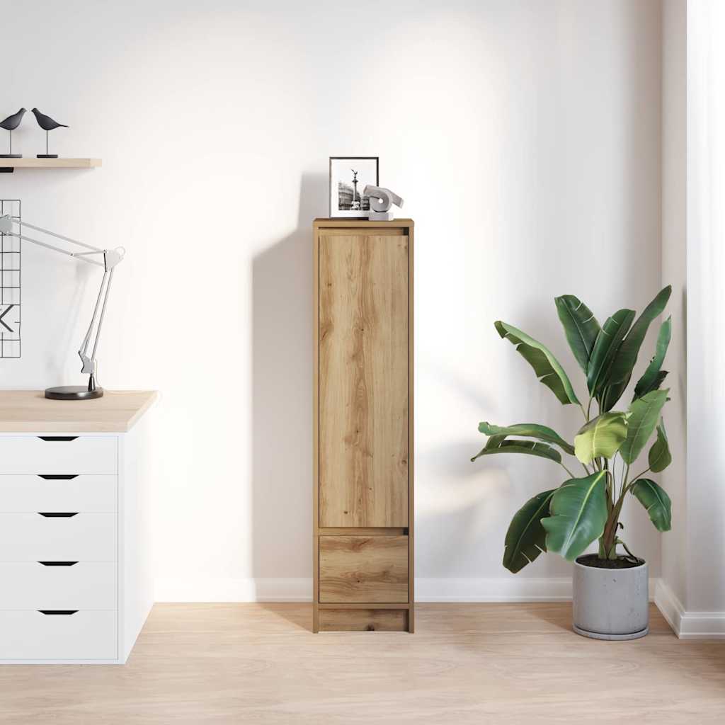 Visoka ploča Artisan hrast 29,5x34x119,5 cm izrađeno drvo