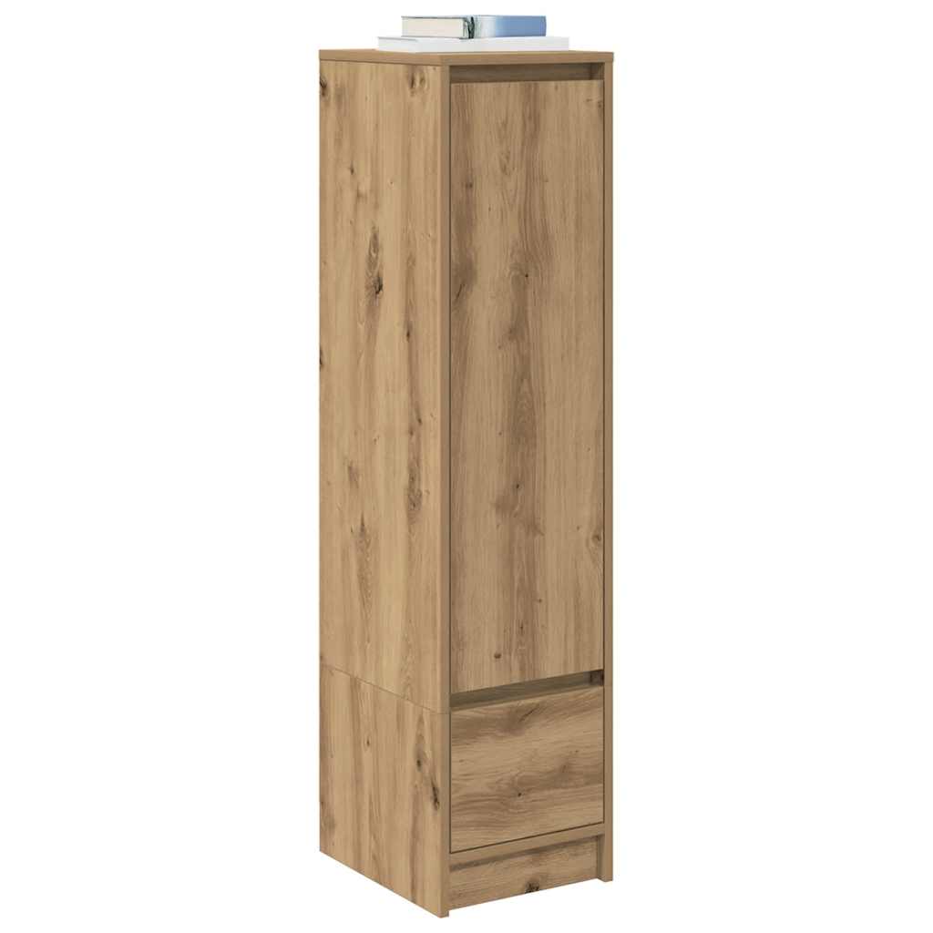 Visoka ploča Artisan hrast 29,5x34x119,5 cm izrađeno drvo