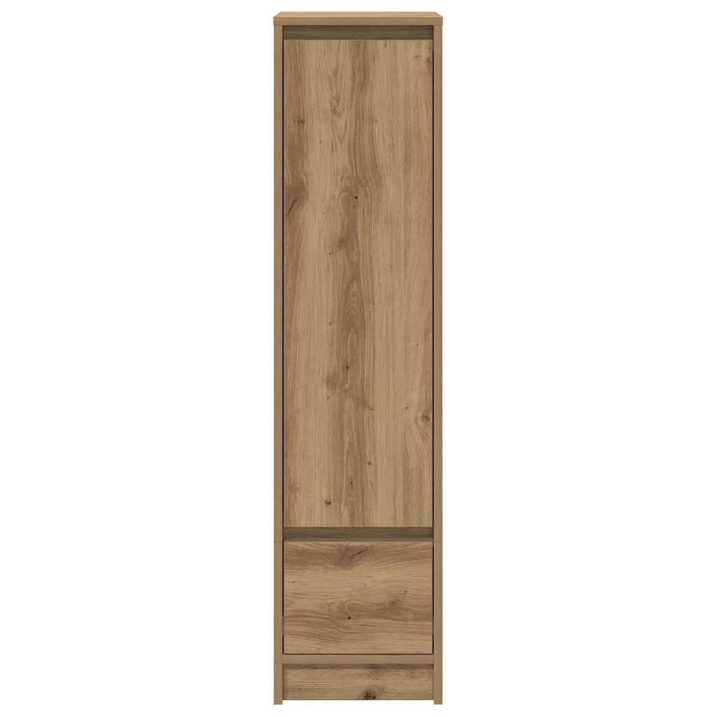 Visoka ploča Artisan hrast 29,5x34x119,5 cm izrađeno drvo